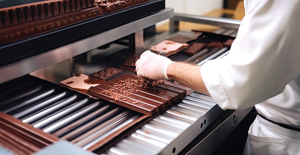 výroba čokolády